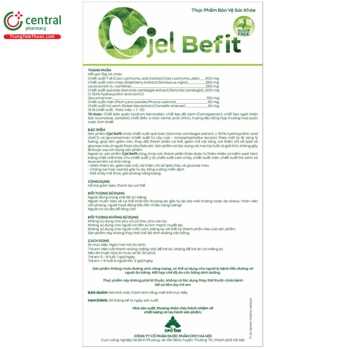 cjel befit 1 K4780
