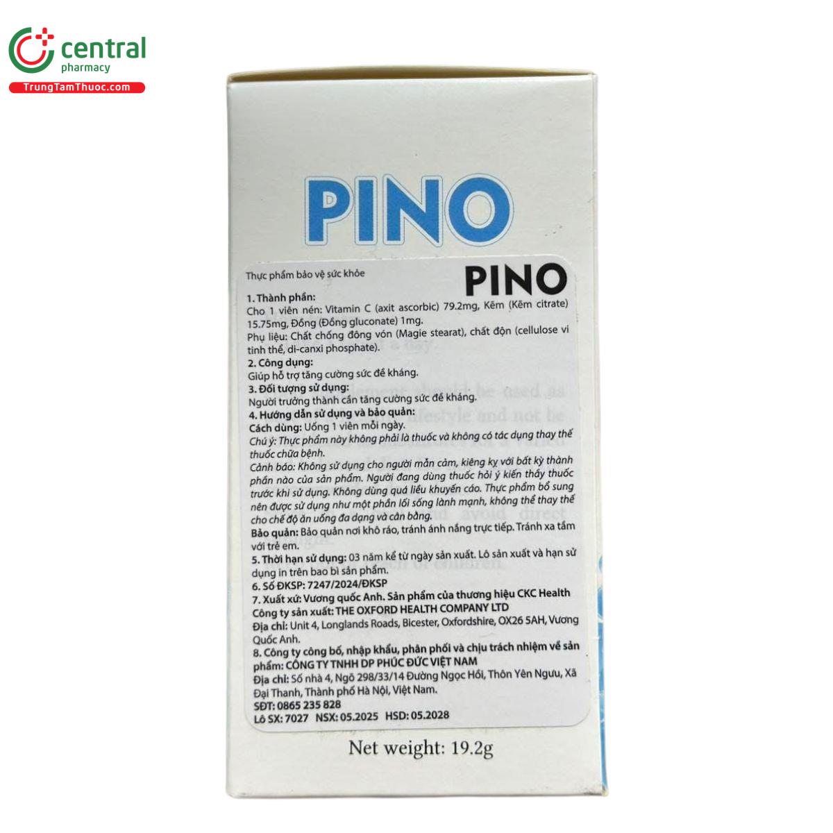 ckc health pino 4 F2240