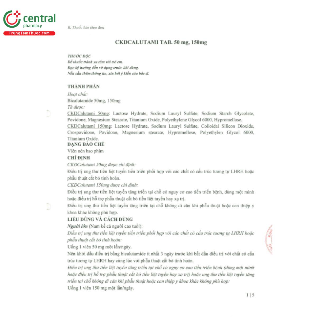 ckdcalutami tab 50mg 3 G2778 ckdcalutami tab 50mg 3 G2778