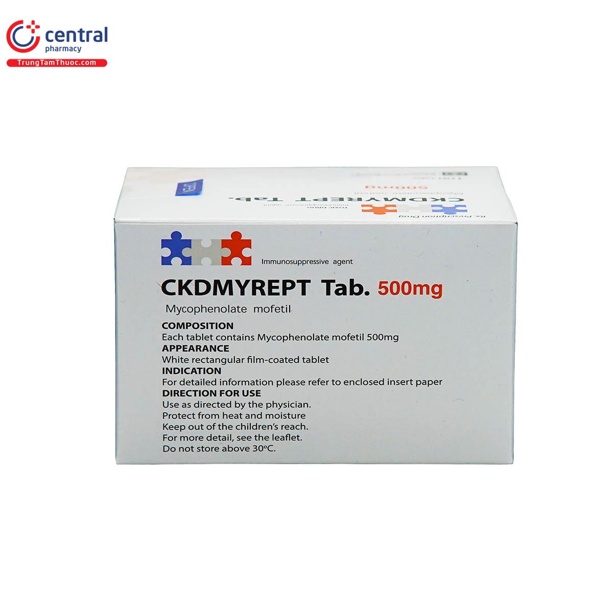 ckdmyrept tab 500mg 5 H2572