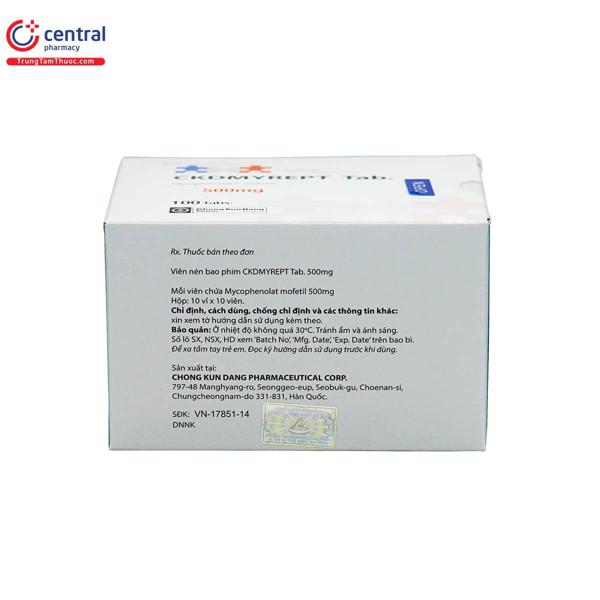 ckdmyrept tab 500mg 6 C0503