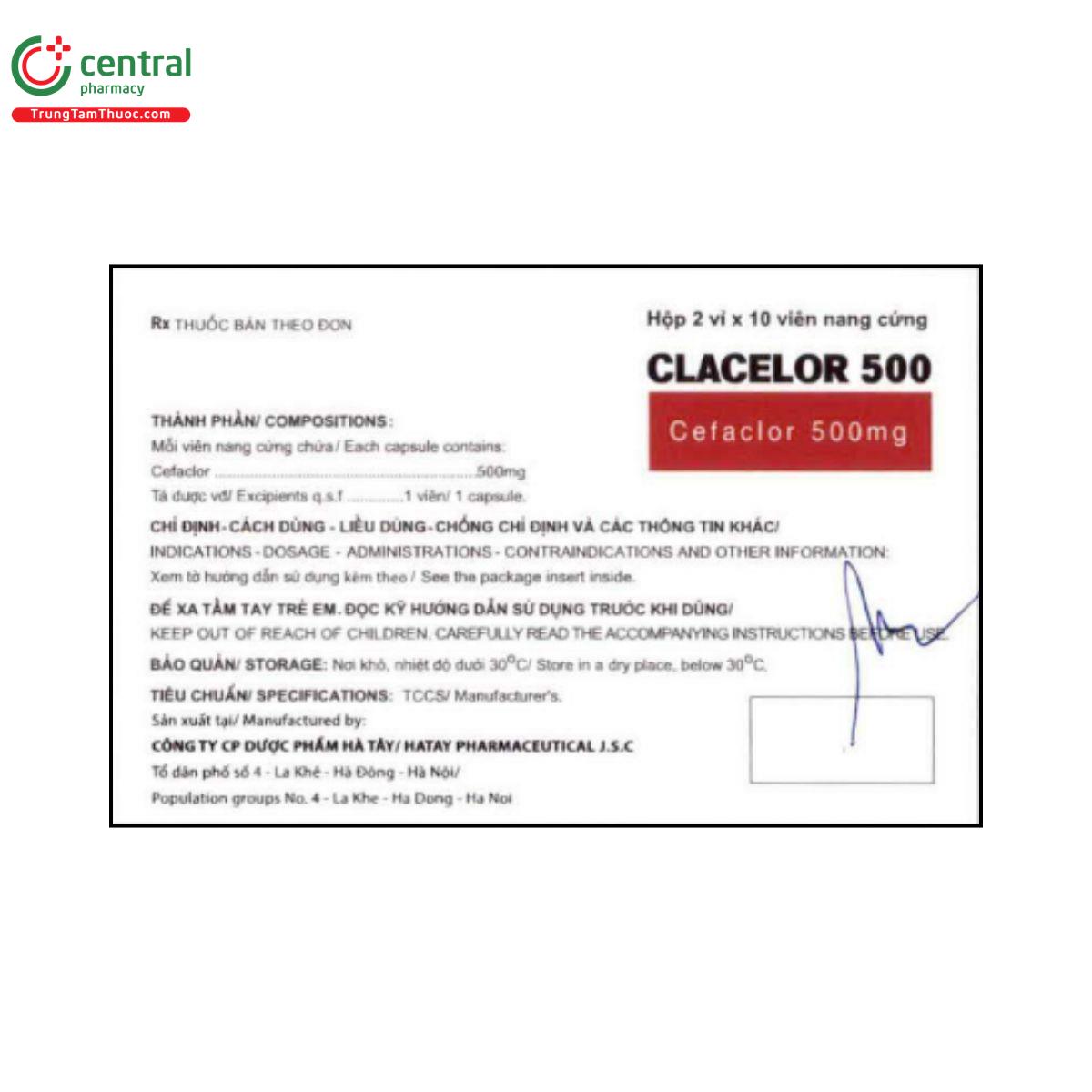 clacelor 500 2 G2851