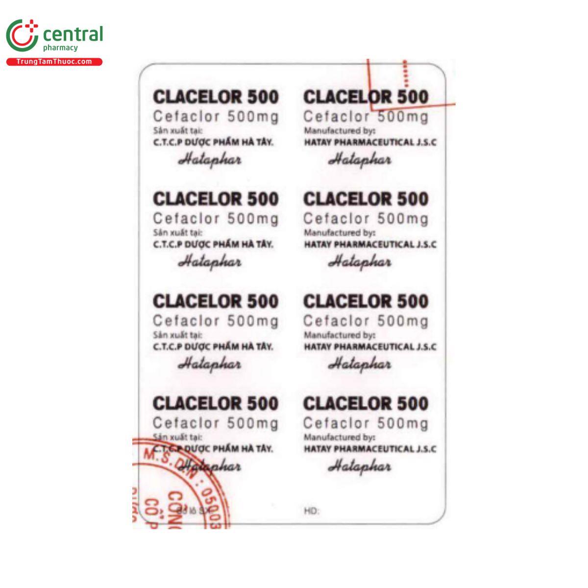 clacelor 500 3 V8214
