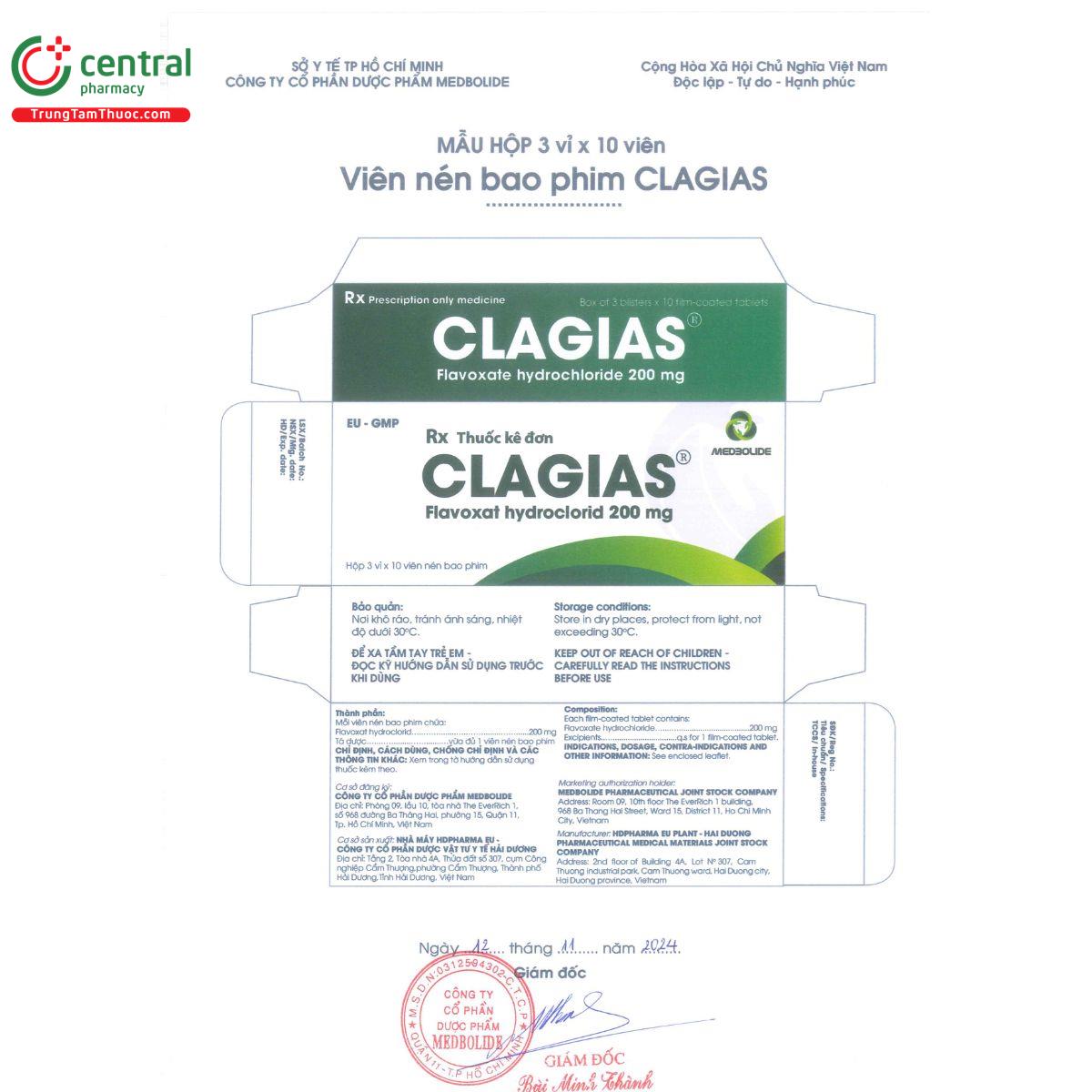 clagias 200mg E1676