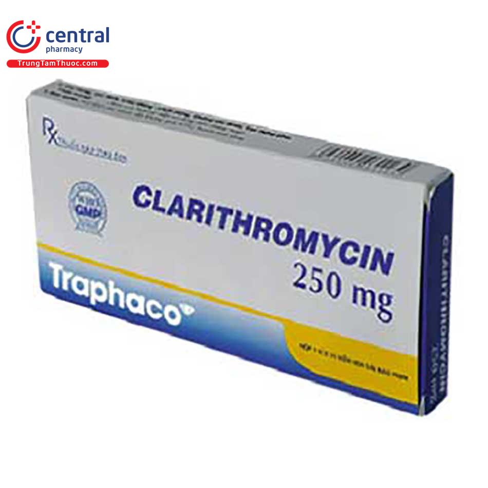 clarithromycin 250mg traphaco 1 B0321