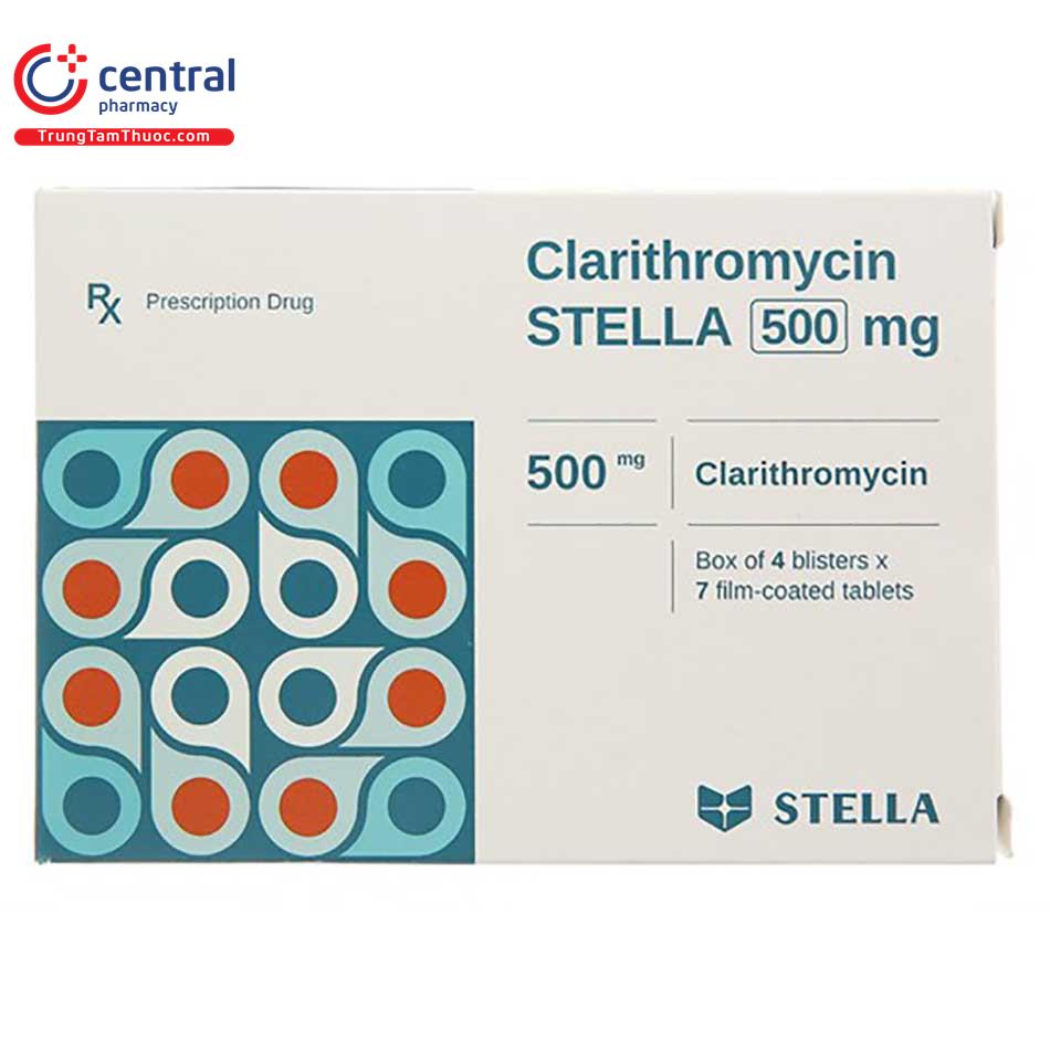 clarithromycin stella 500mg 1 H3224