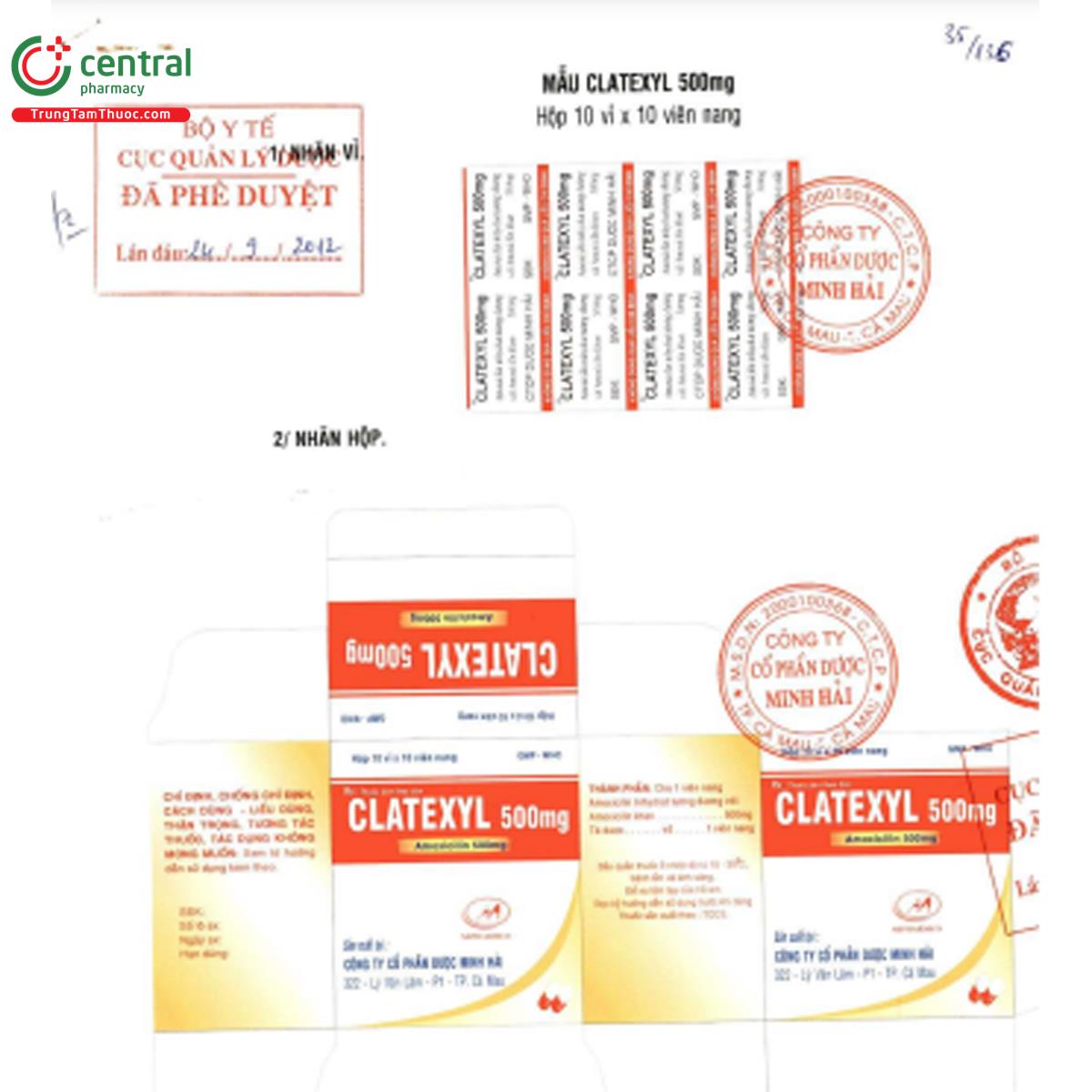clatexyl 500mg 3 B0677 clatexyl 500mg 3 B0677