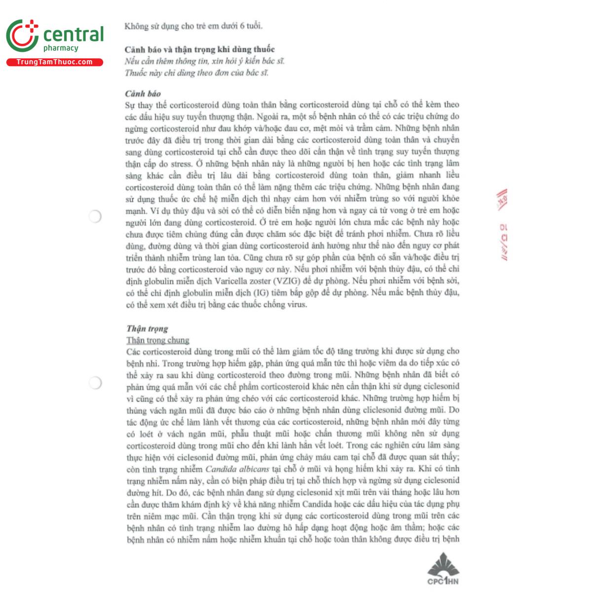 cleson nasal spray 50mcg 5 G2608