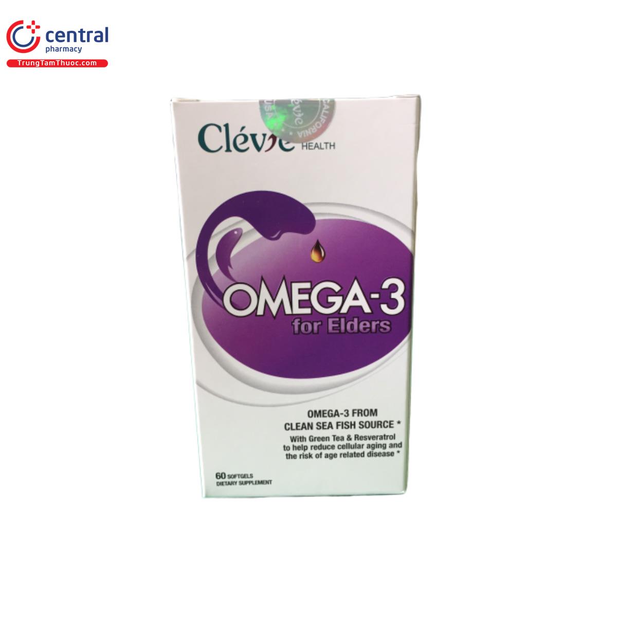 Clevie Health Omega 3 For Elders