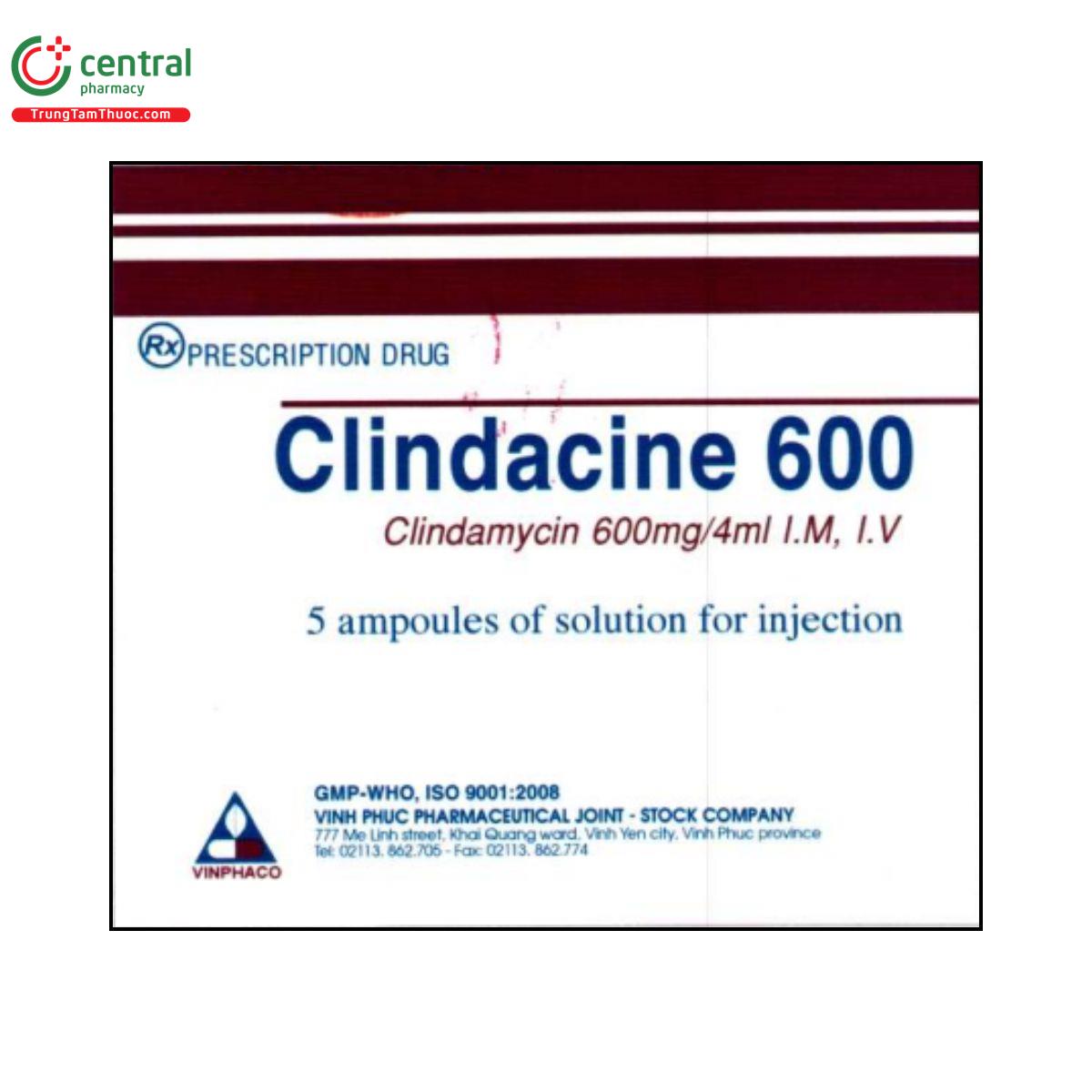 clindacine 600 2 U8220 clindacine 600 2 U8220