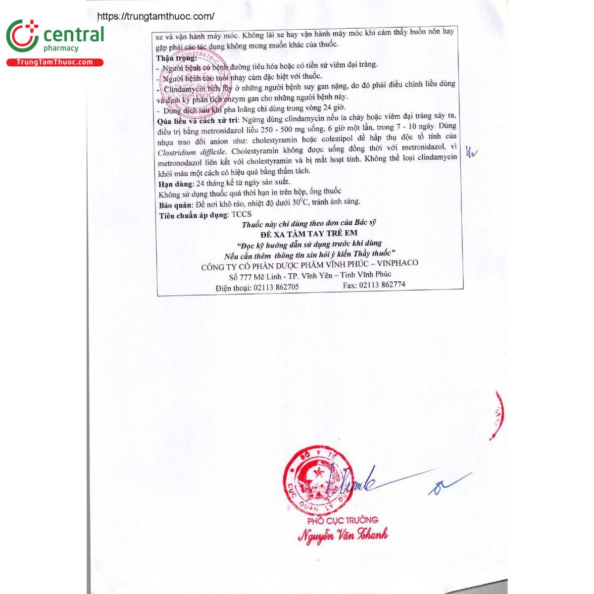 clindacine 600 6 U8723 clindacine 600 6 U8723