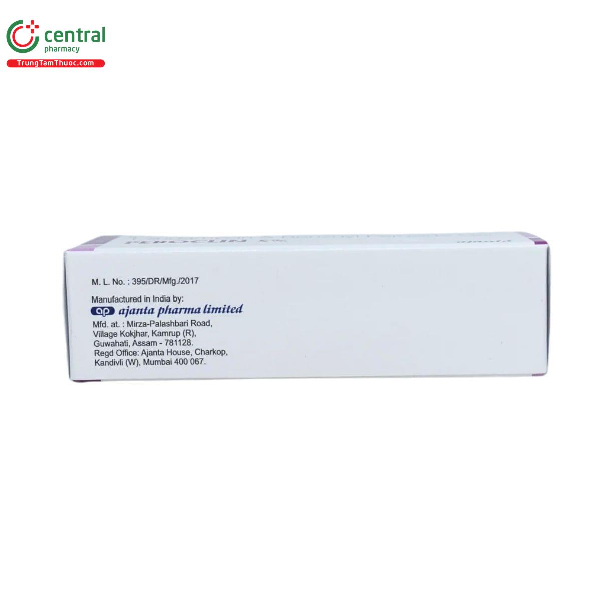 clindamycin and benzoyl peroxide gel peroclin 5%