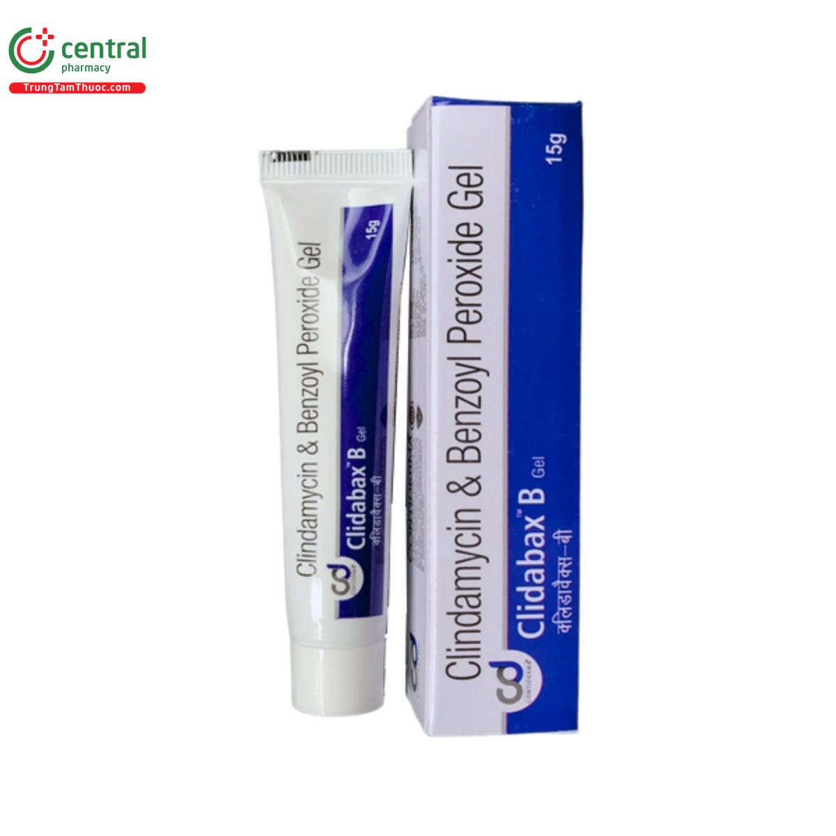 clindamycin benzoyl peroxide gel 2 B0416