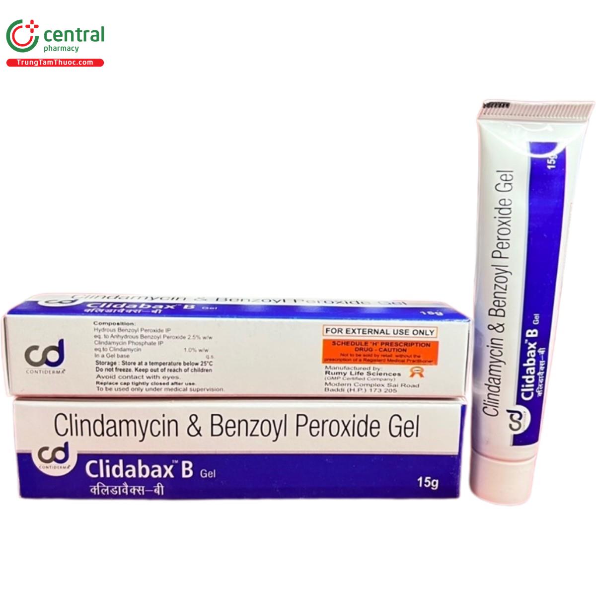 clindamycin benzoyl peroxide gel 7 K4416