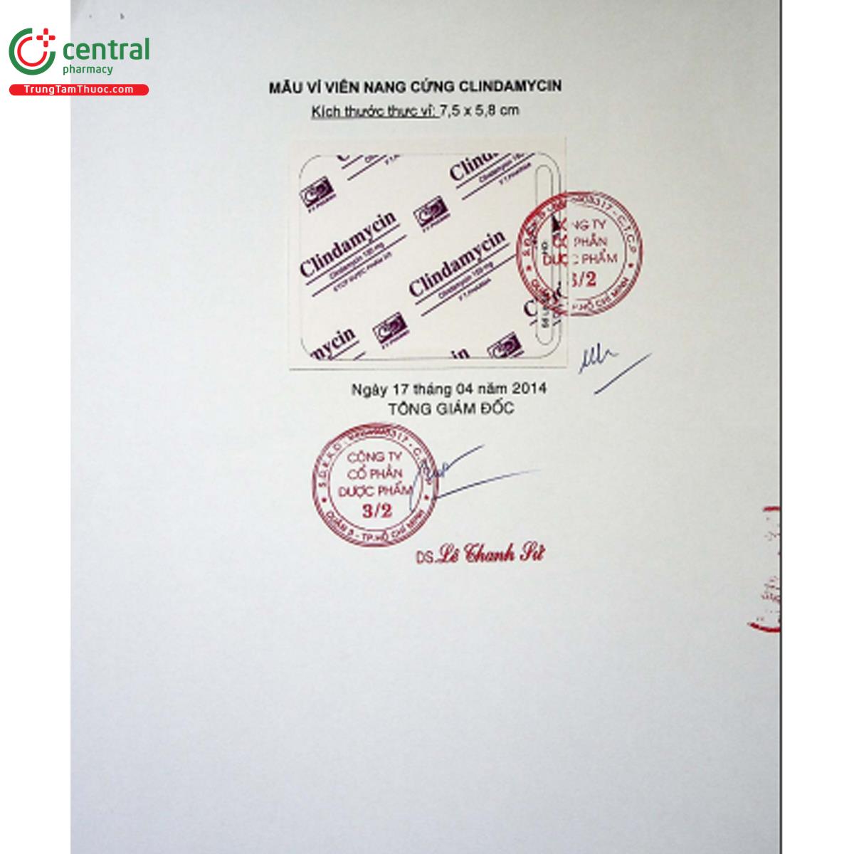 clindamycin ft pharma 4 B0603 clindamycin ft pharma 4 B0603