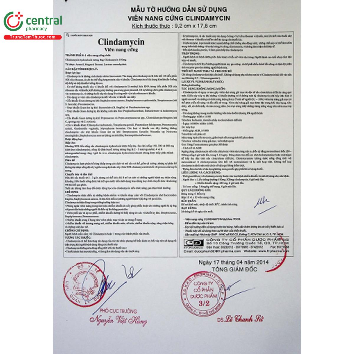 clindamycin ft pharma 5 O5177 clindamycin ft pharma 5 O5177