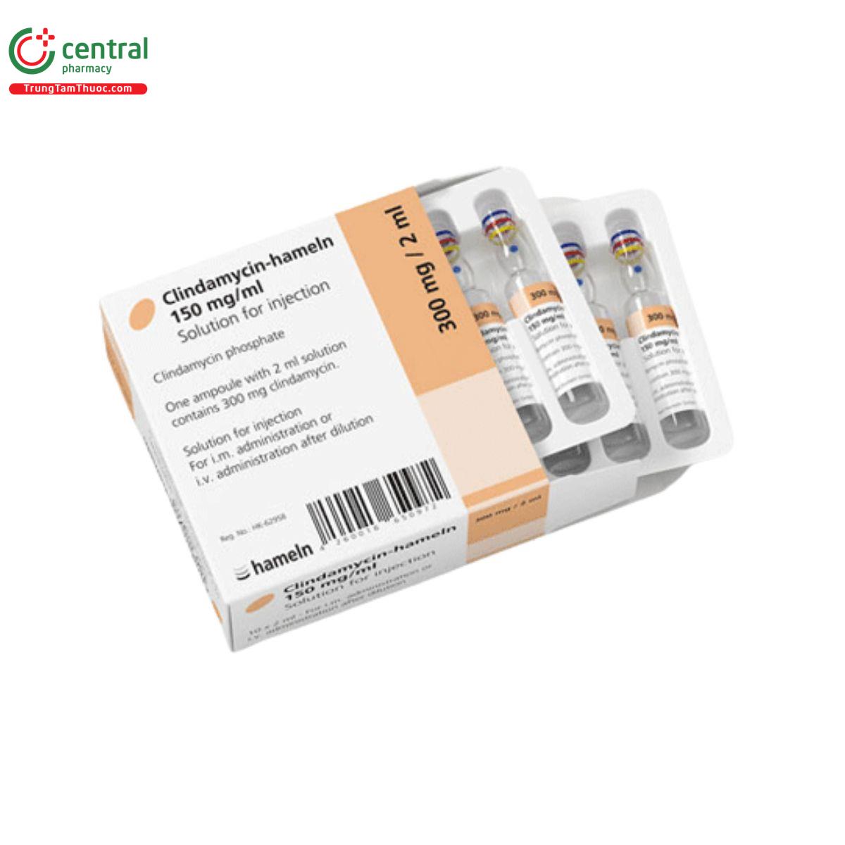 clindamycin hameln 150mg ml K4177