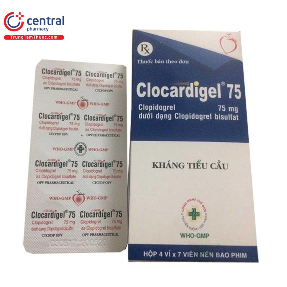 clocardigel 75mg hop 28 vien 3 F2342