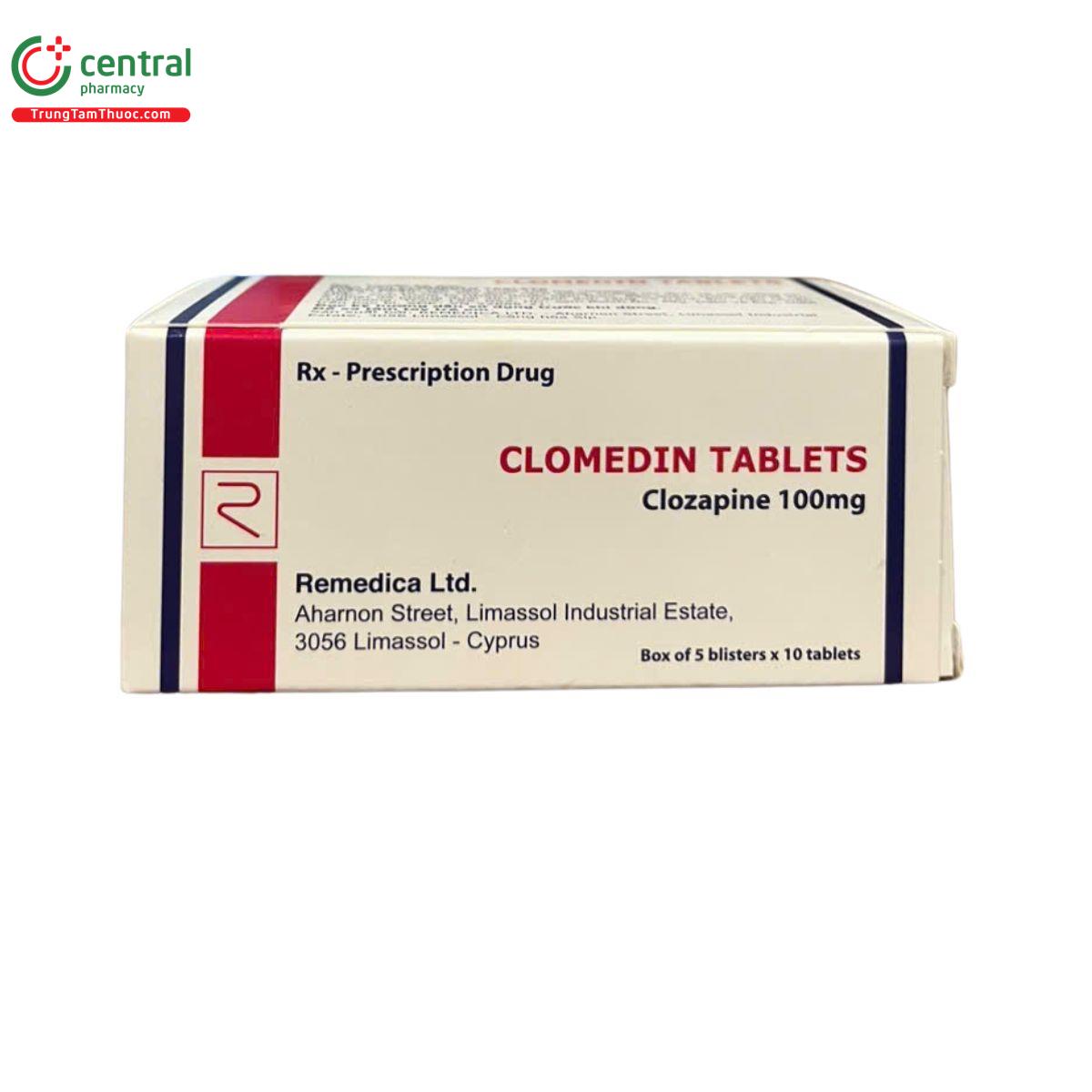 clomedin tablets 100mg 1 H3033