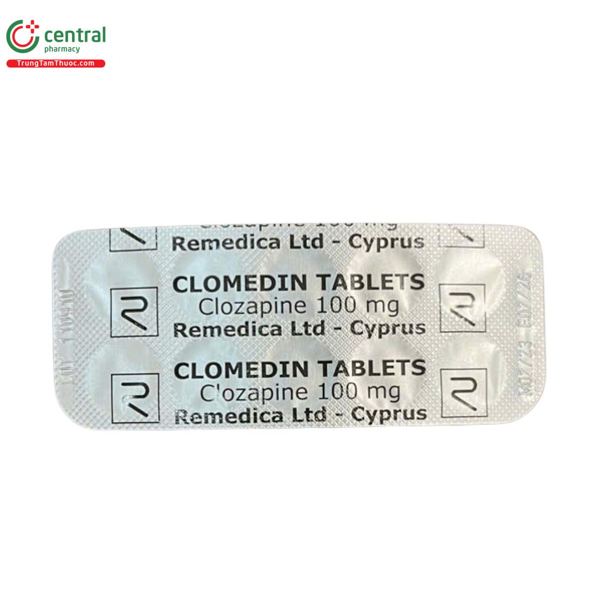 clomedin tablets 100mg 13 G2215