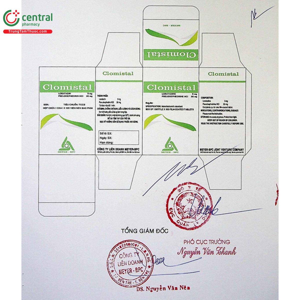 clomistal 5 T7333 clomistal 5 T7333