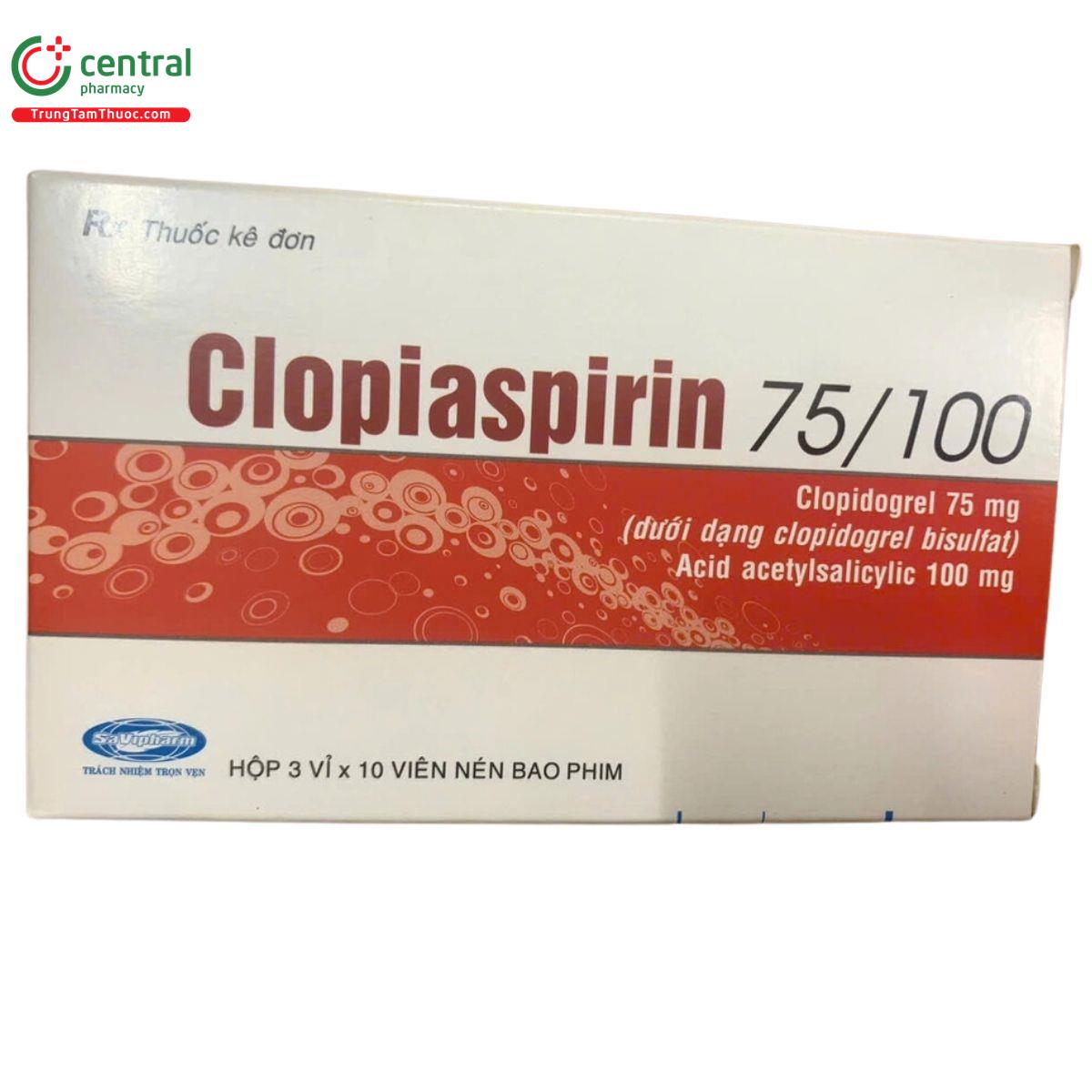 clopiaspirin 75 100 3 T7370