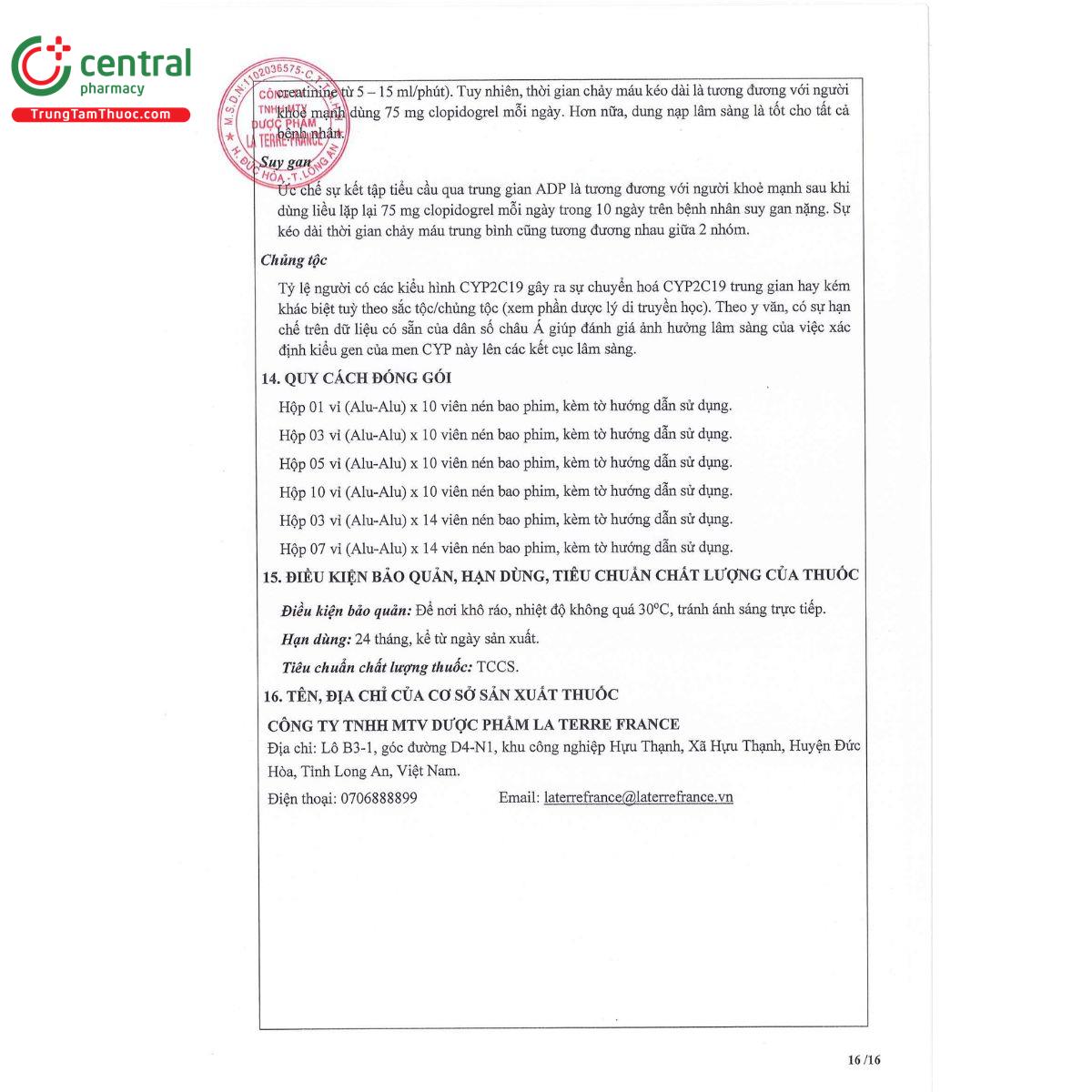 clopido ltf 18 C0781