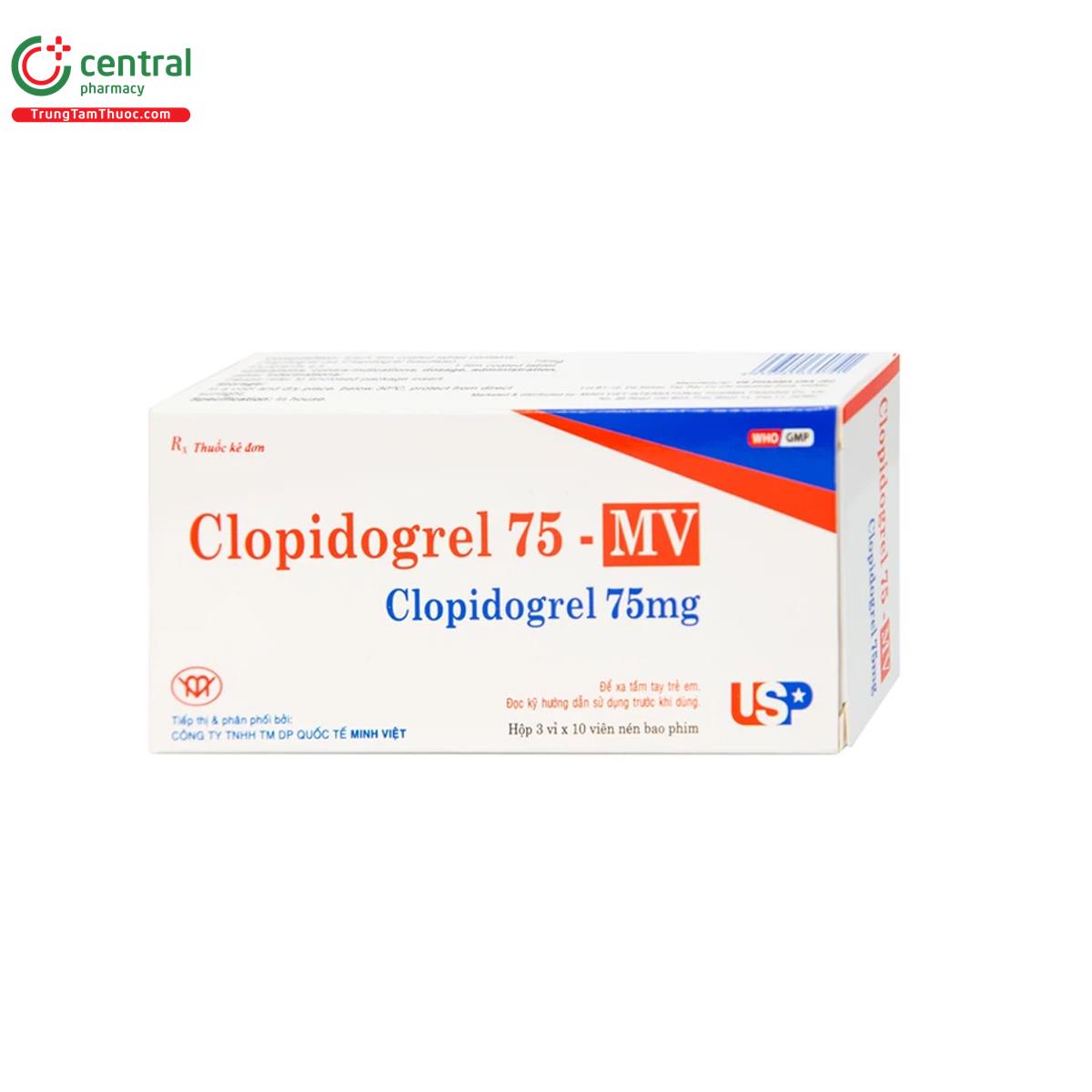 clopidogrel 75 mv 3 Q6607