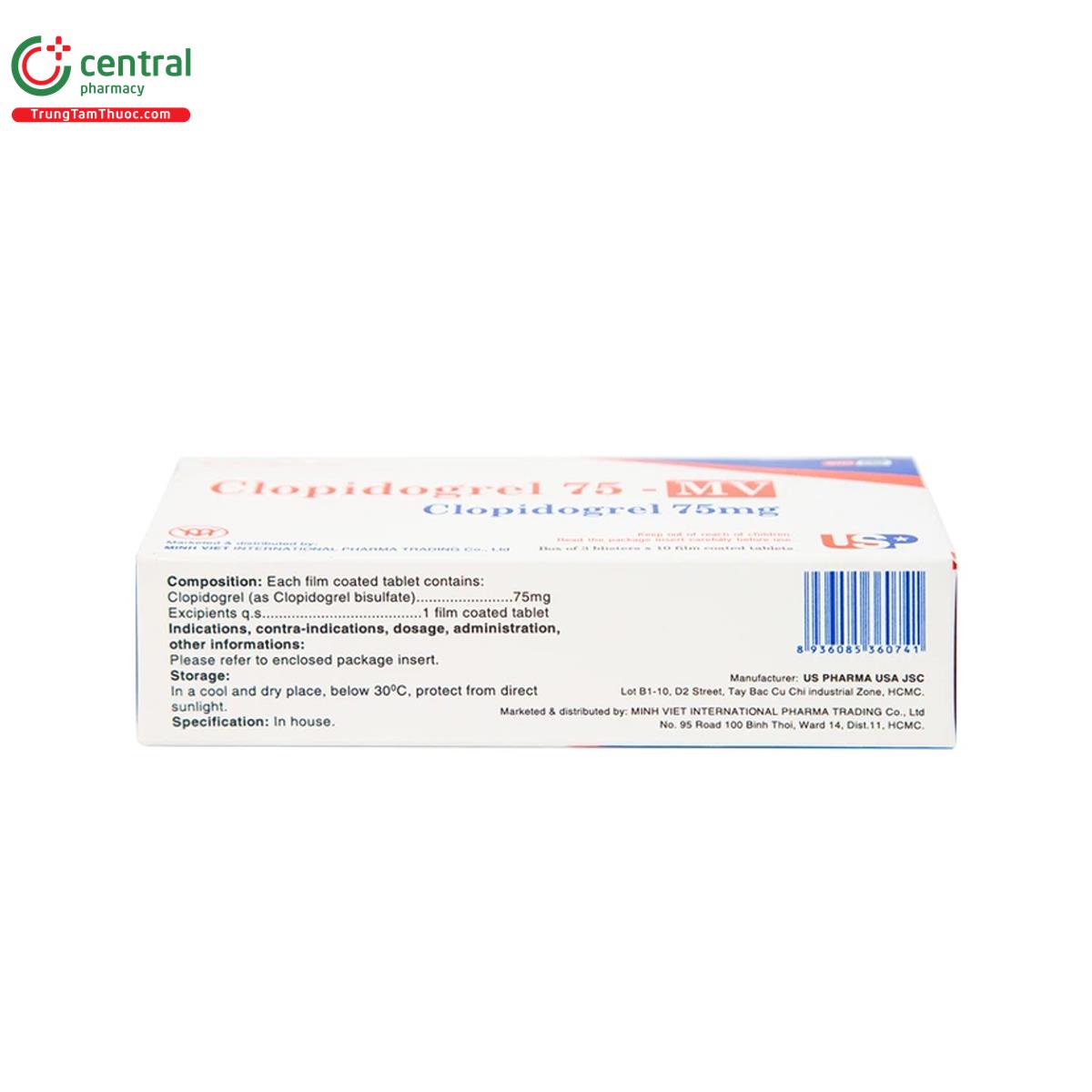 clopidogrel 75 mv 5 O6224