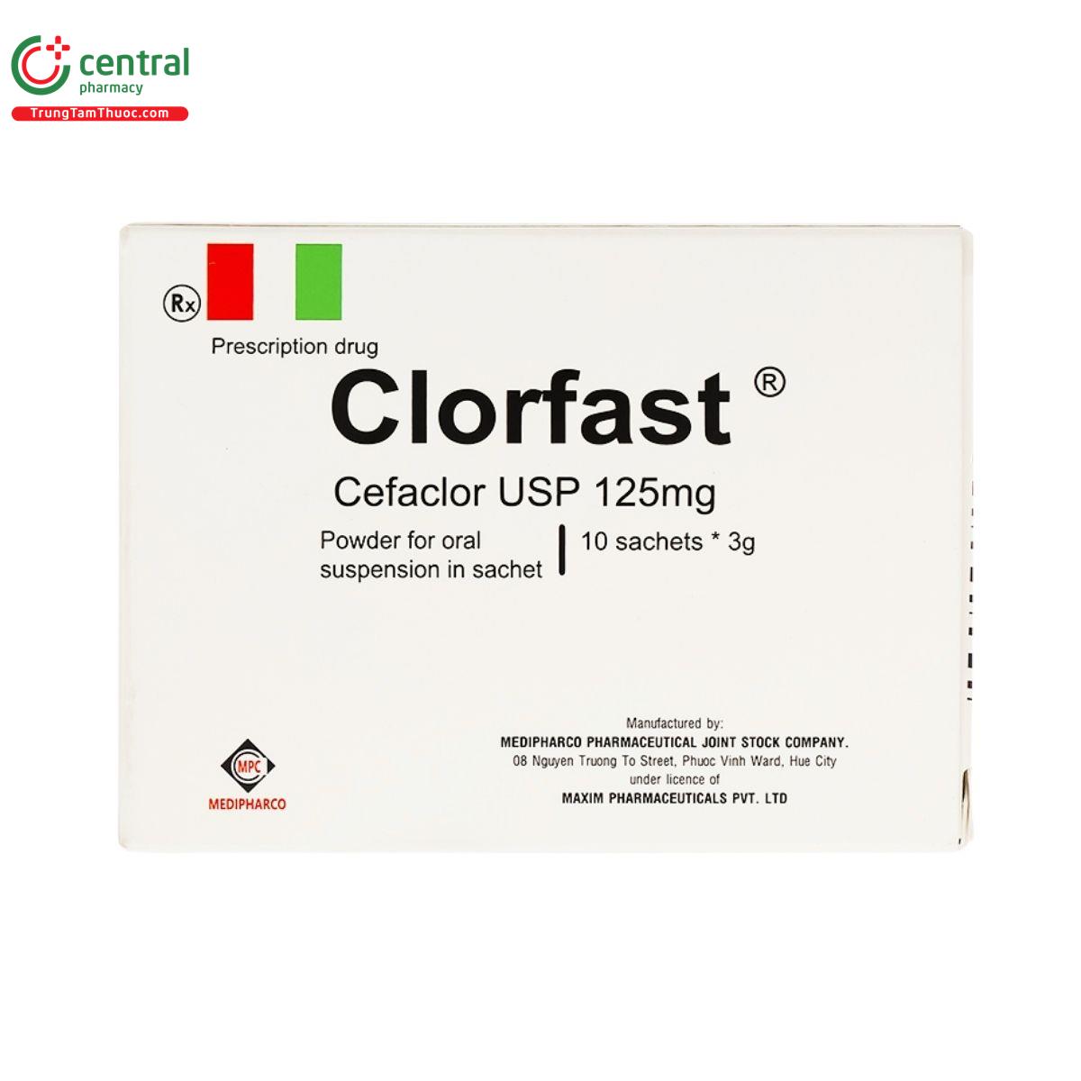 clorfast 125mg 2 F2676 clorfast 125mg 2 F2676