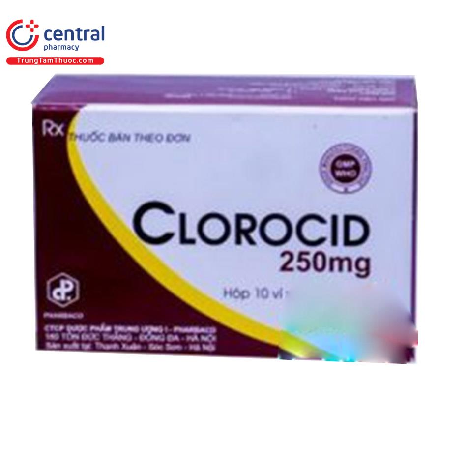 clorocid 250mg 3 B0425