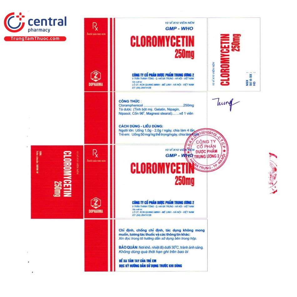 cloromycetin 250mg dopharma 4 R7368