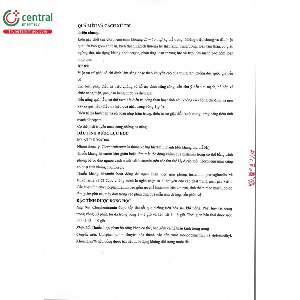 clorpheniramin 4mg kingphar 7 D1183