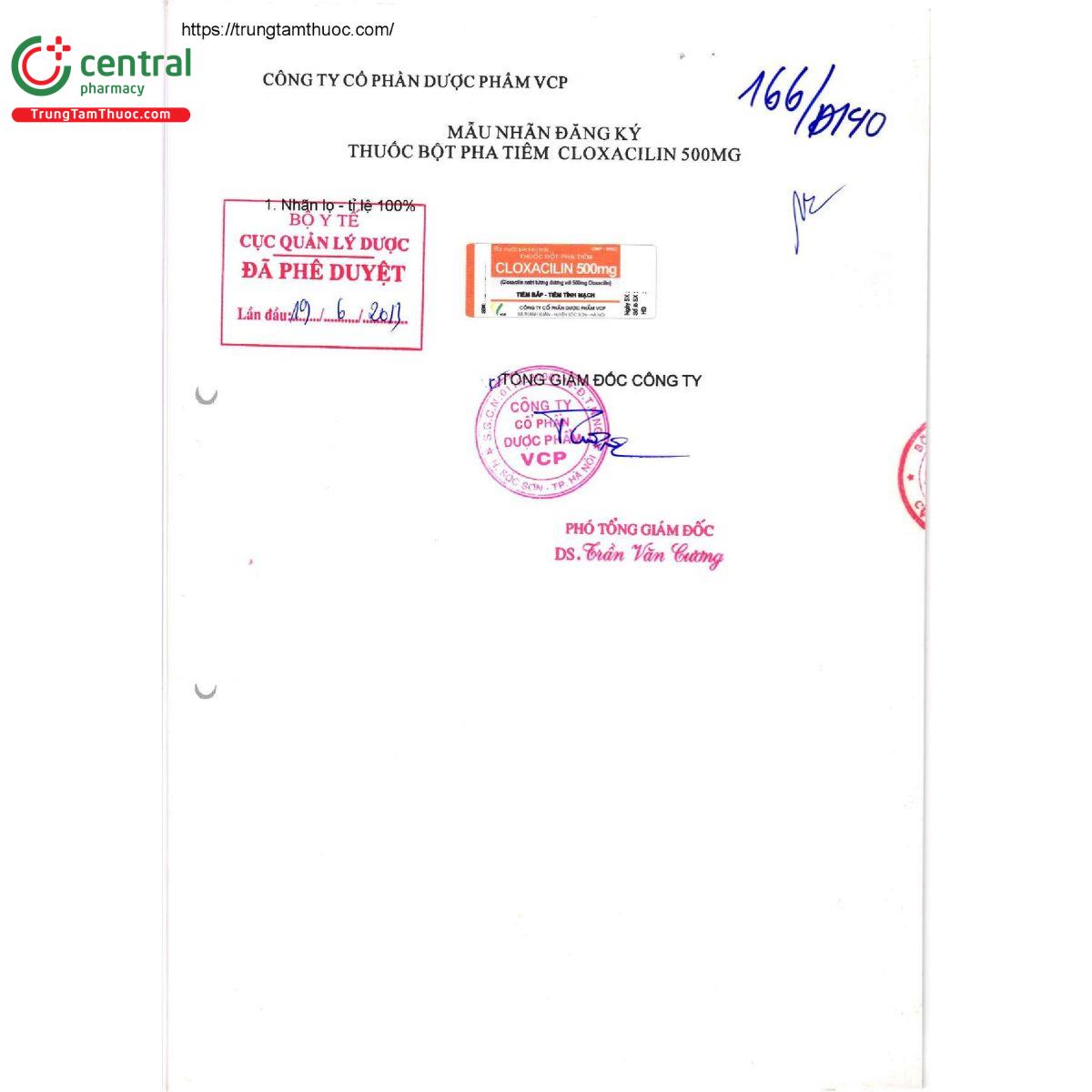 cloxacilin vcp 3 I3115 cloxacilin vcp 3 I3115