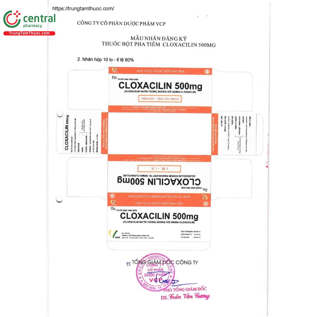 cloxacilin vcp 4 P6752 cloxacilin vcp 4 P6752
