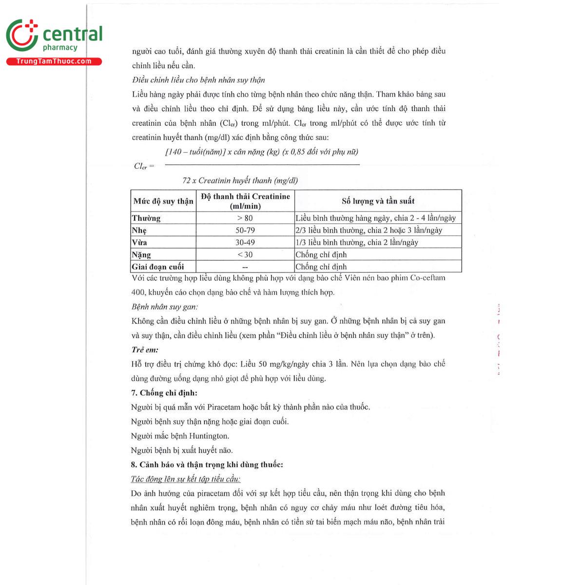 co ceftam 400 5 R7514 co ceftam 400 5 R7514