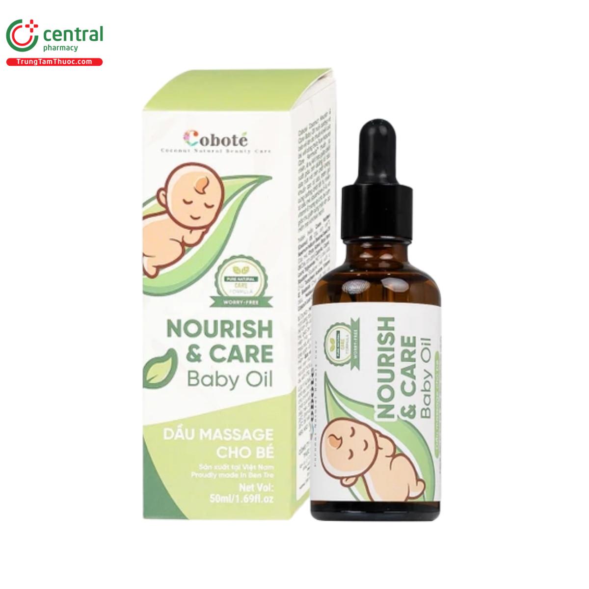 cobote coconut nourish care baby oil 2 T8237 cobote coconut nourish care baby oil 2 T8237