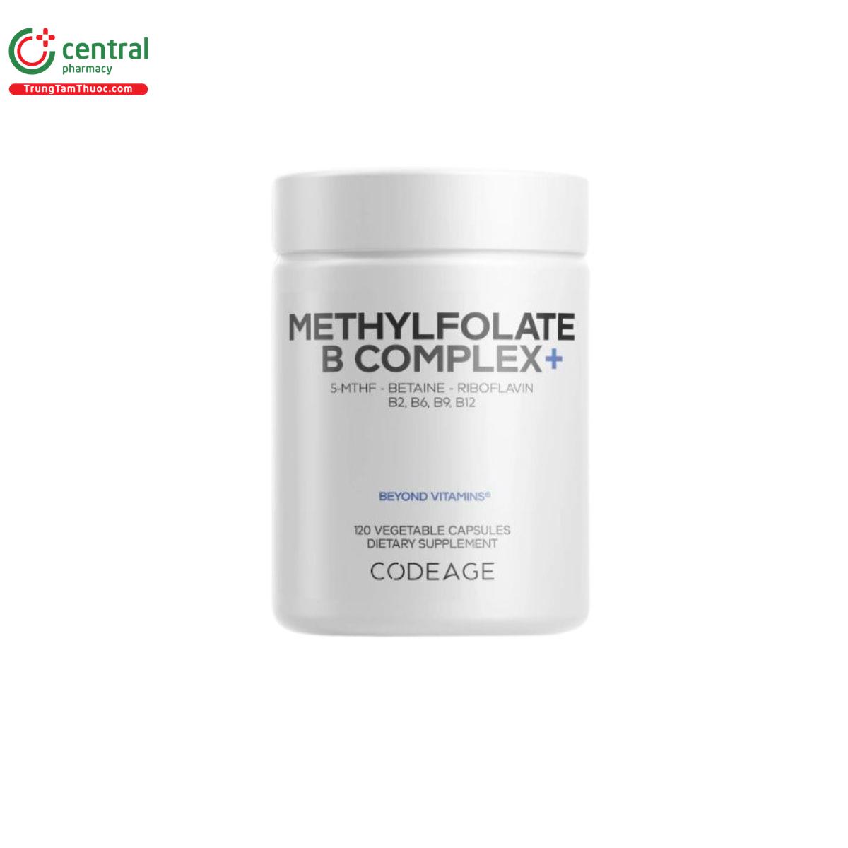 codeage vitamins methylfolate b complex1 M4707