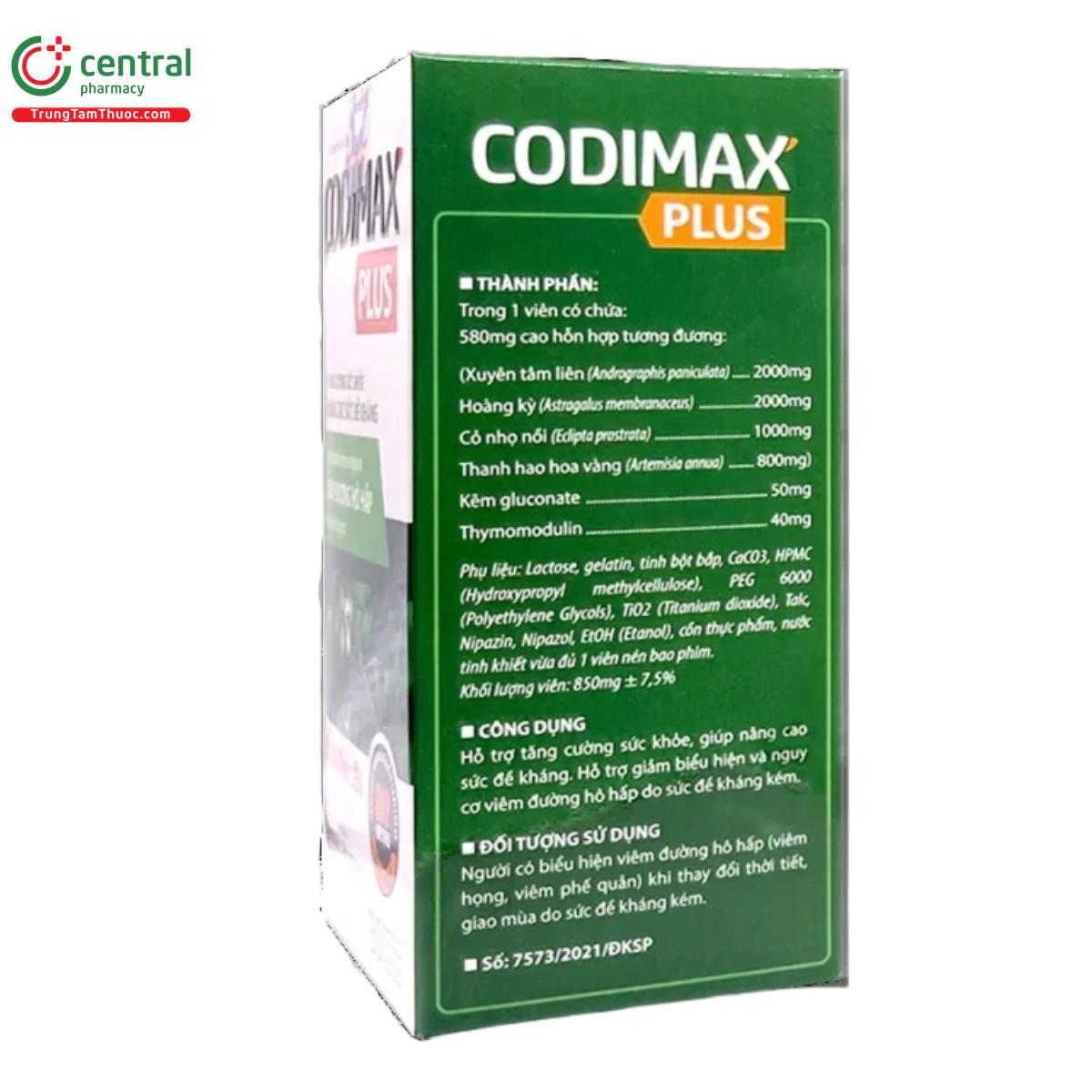 codimax plus 4 J4253