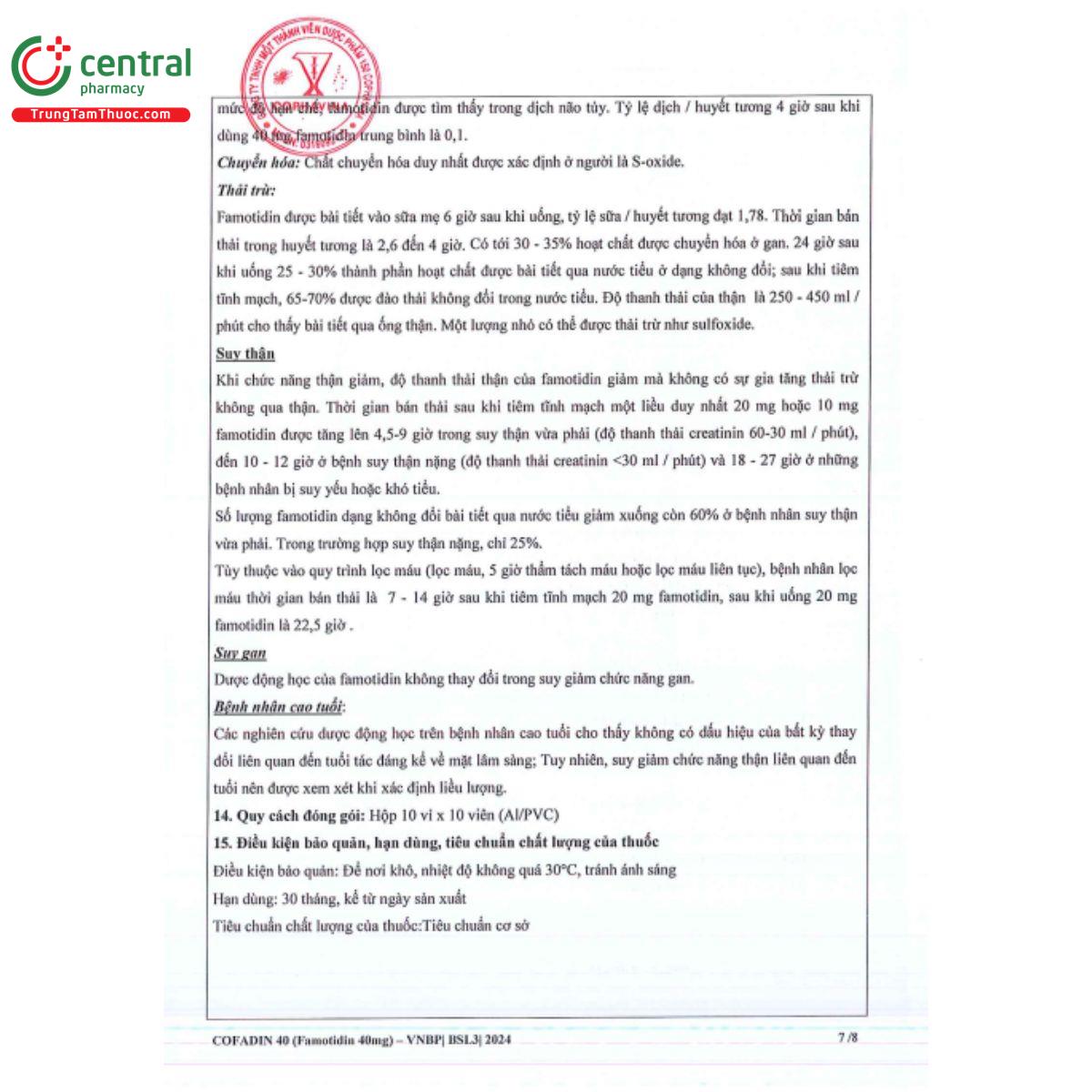 cofadin 40mg 10 C0377