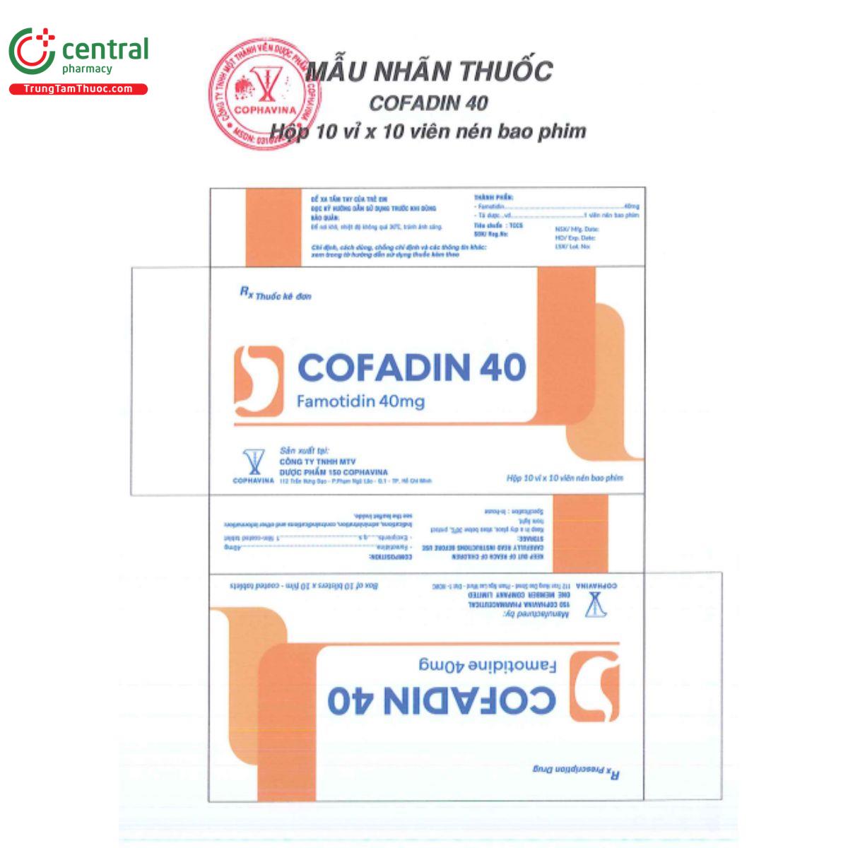 cofadin 40mg 3 V8620