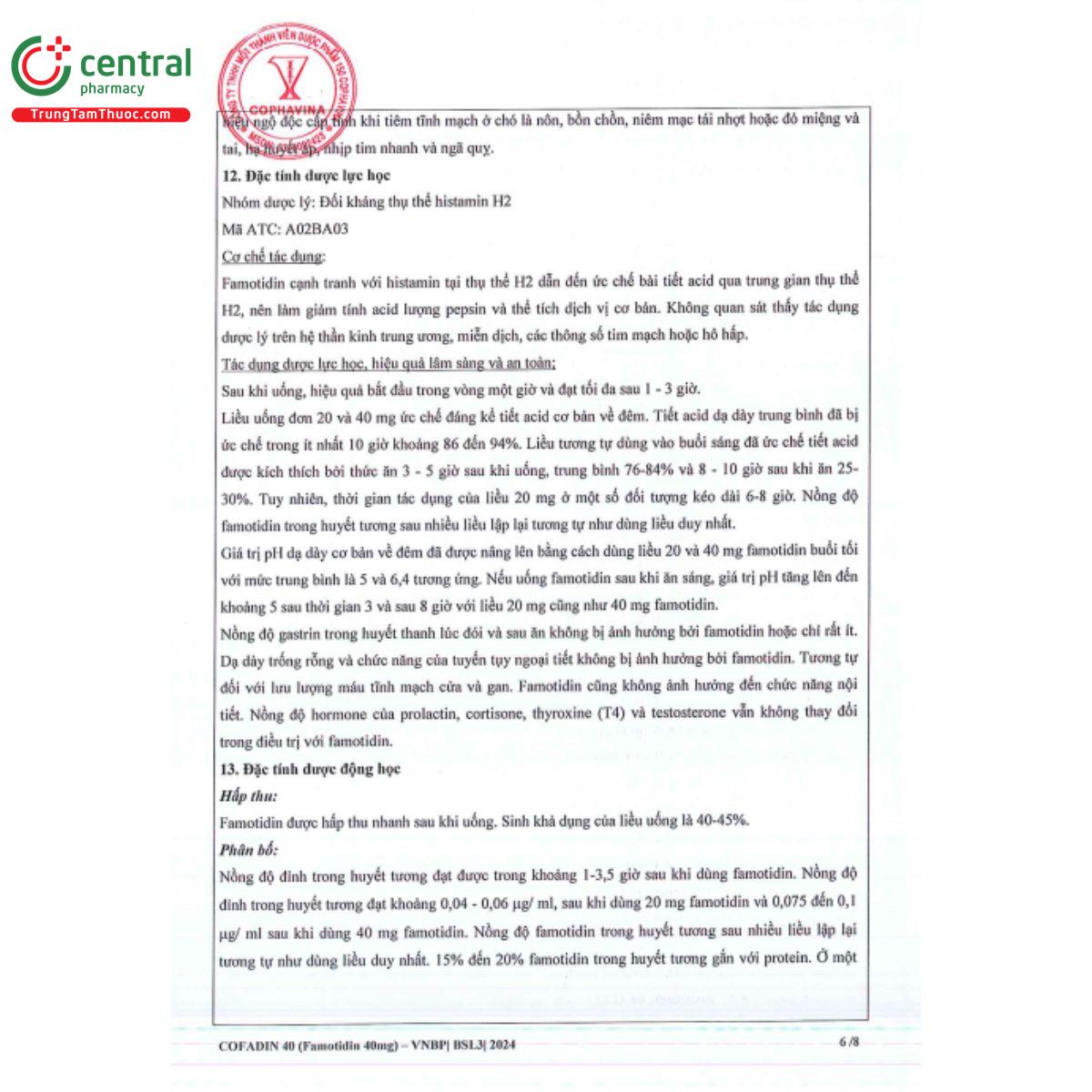 cofadin 40mg 9 U8308