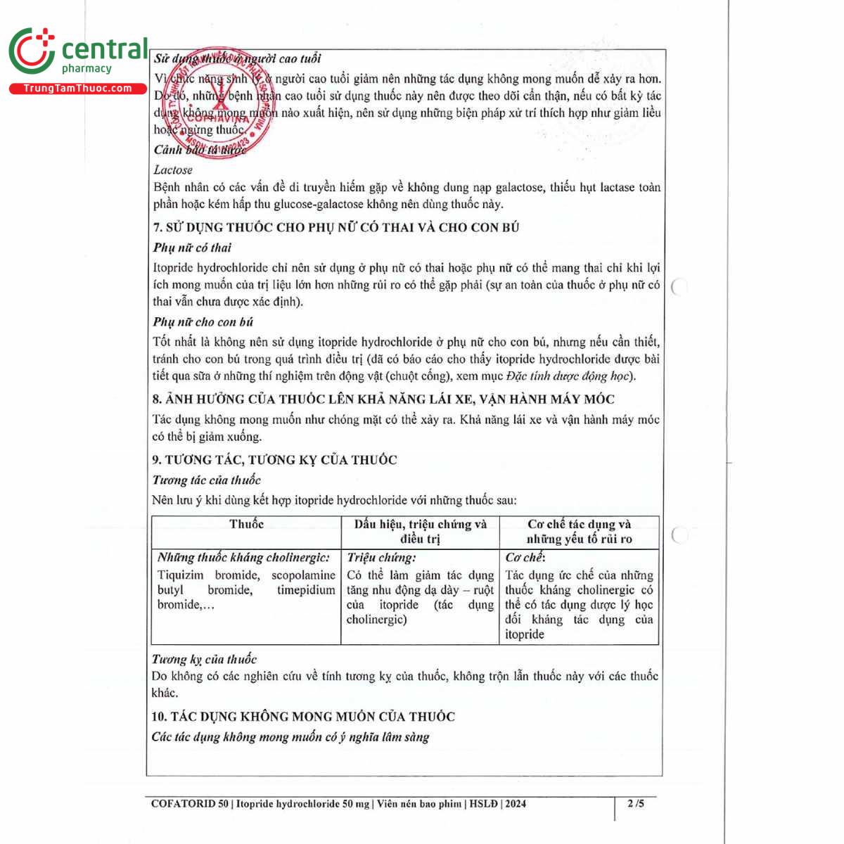 cofatorid 50 5 B0721