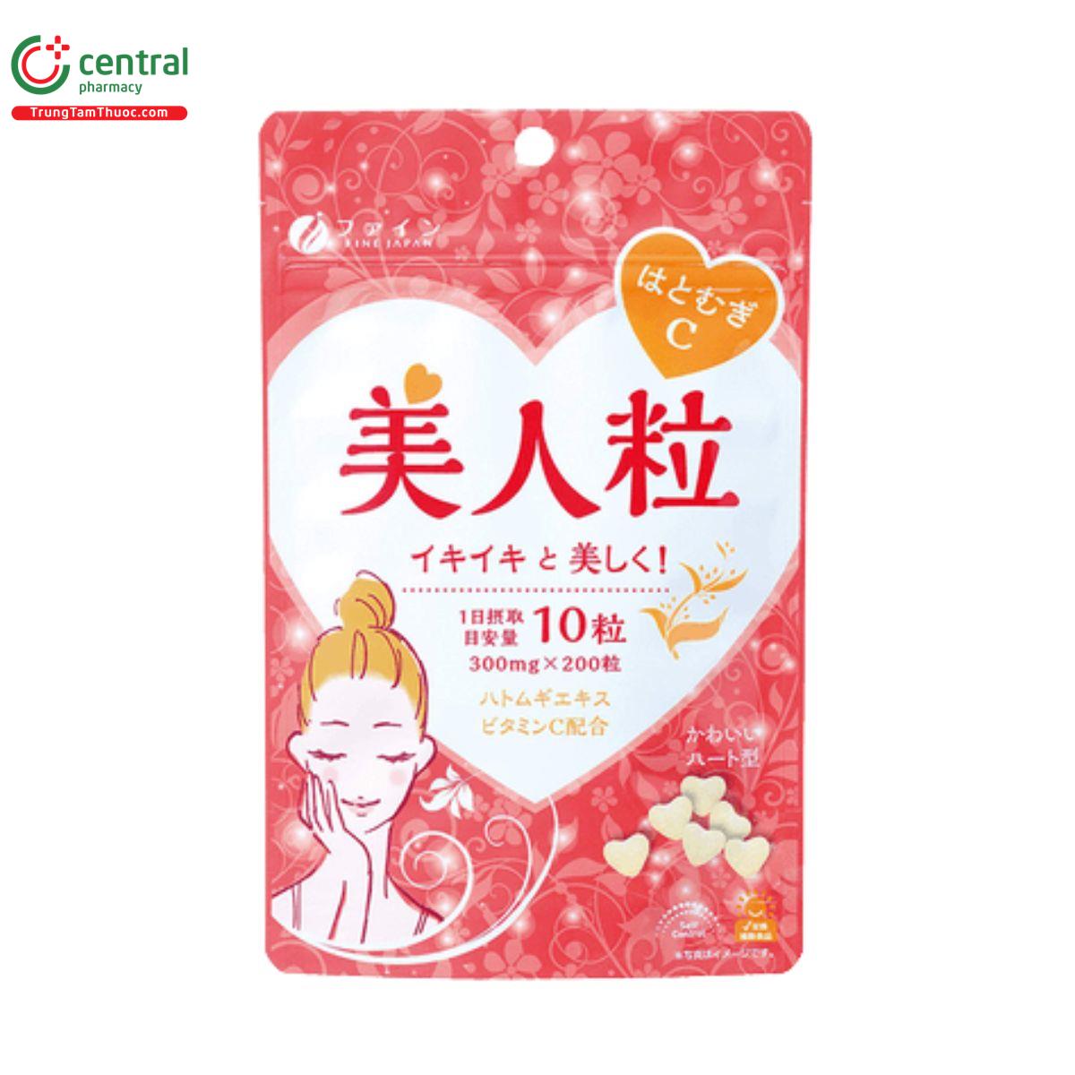 coix seed beauty tablets with vitamin c 1 B0744