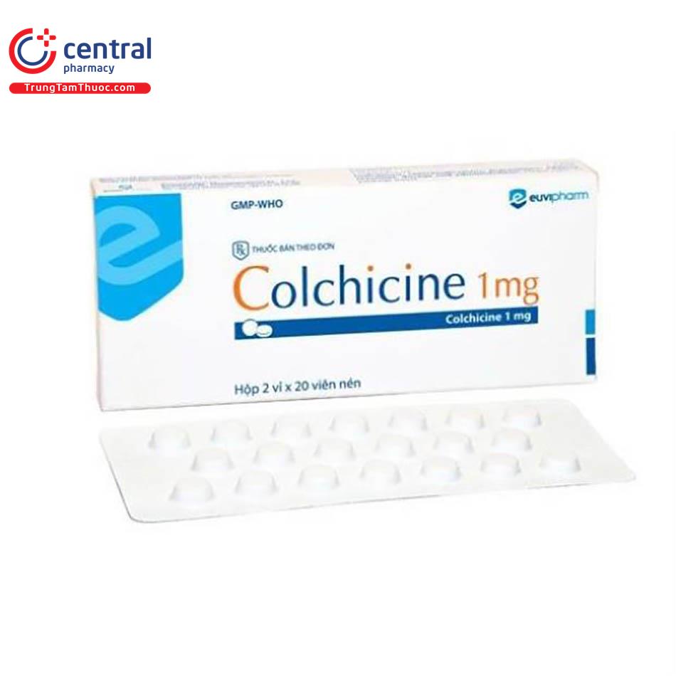 colchicine 1mg euvipharm F2314