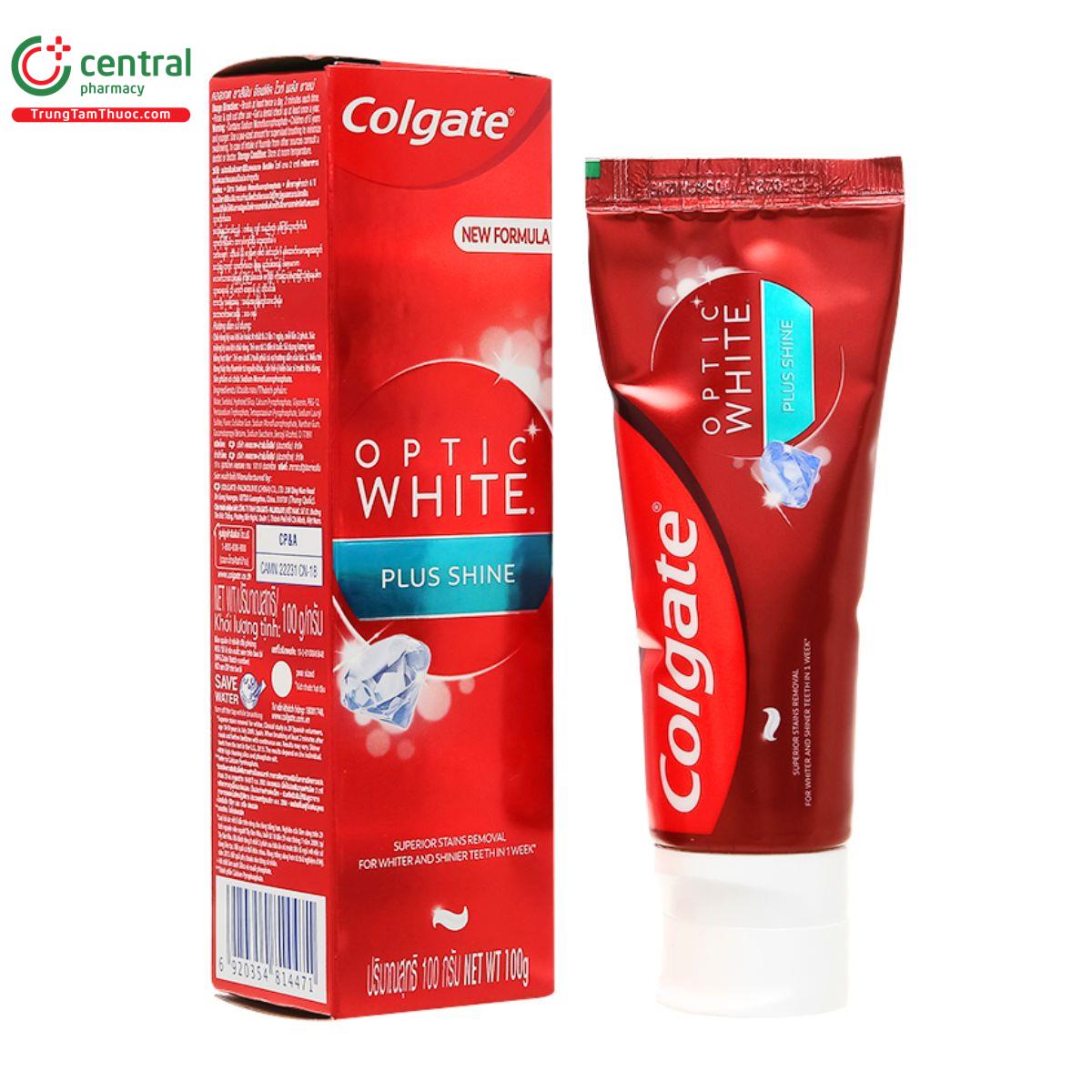 colgate optic white plus shine 2 S7221