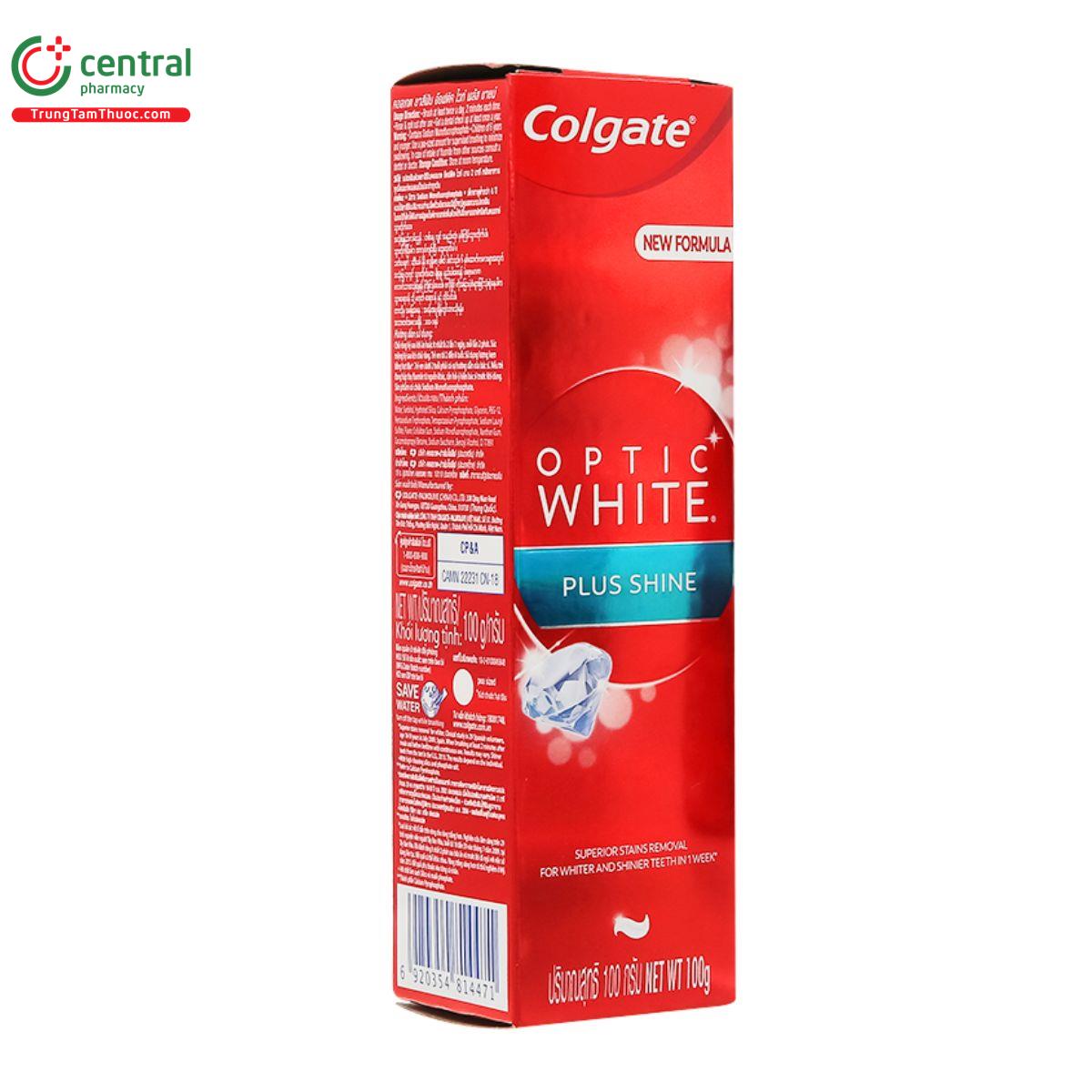 colgate optic white plus shine 3 F2438