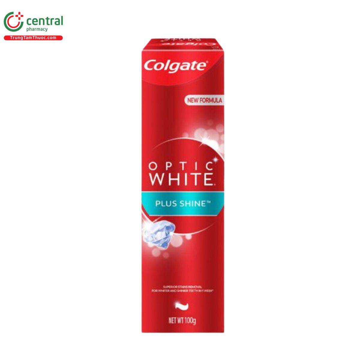 colgate optic white plus shine 4 O5635