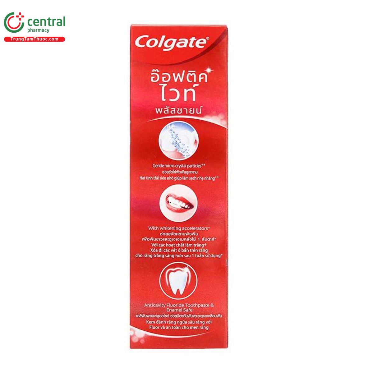 colgate optic white plus shine 6 V8888