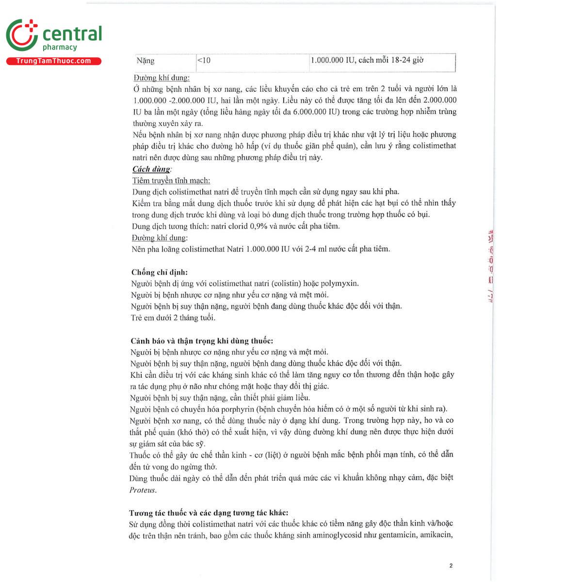 colistimetato de sodio altan pharma 1 millon de ui 6 L4575